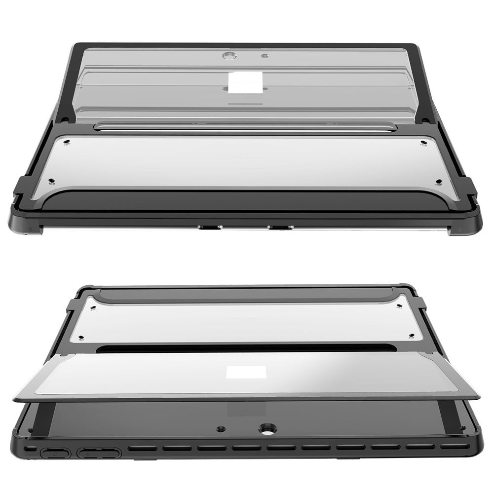 Tablet Case Stand Compatible For Surface Pro9 Microsoft Tablet Protective Cover With Holder Back Cover Shell black