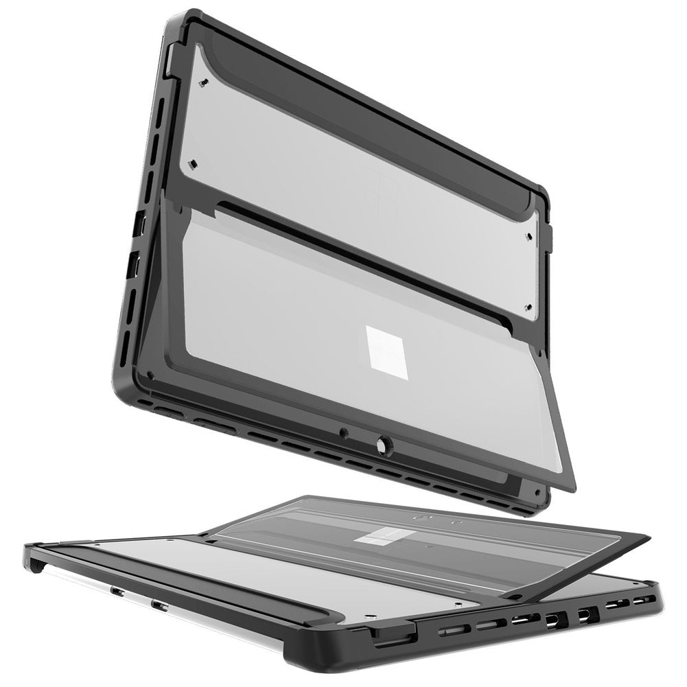 Tablet Case Stand Compatible For Surface Pro9 Microsoft Tablet Protective Cover With Holder Back Cover Shell black