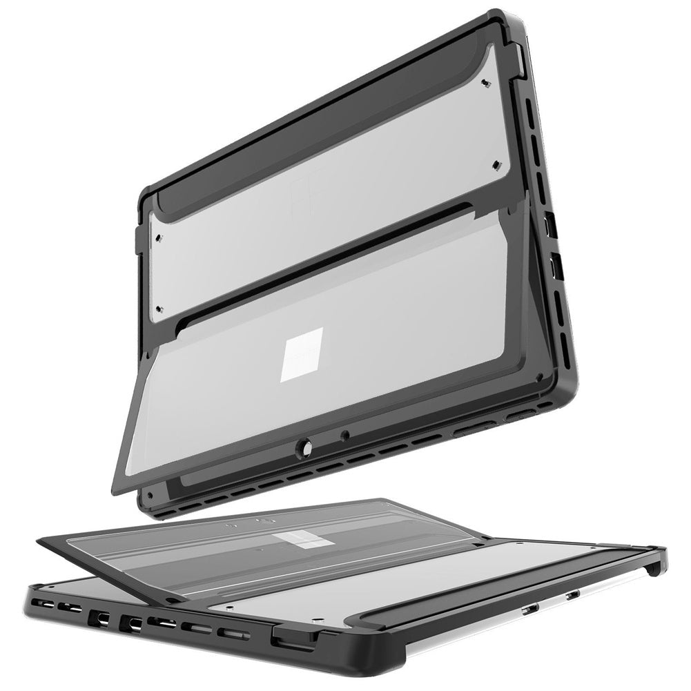 Tablet Case Stand Compatible For Surface Pro9 Microsoft Tablet Protective Cover With Holder Back Cover Shell black