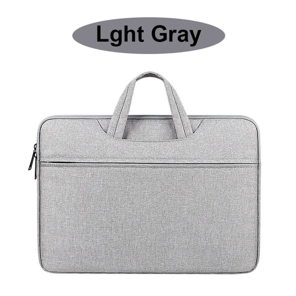 Laptop Carrying Bag Anti-collision Dust-proof Travel Protective Carrying Storage Bag With Double Handles Waterproof Anti-Moisture Carrying Case Bag For 15 Inches Laptop Accessories Gray 15 inches