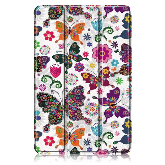 Color: Rose, Size: fifteen - For Samsung Galaxy Tab S9 Plus 12.4 inch S9 FE Plus 2023 Case Trifold Leather Tablet Funda For Galaxy Tab S9 2023 Case 11 inch