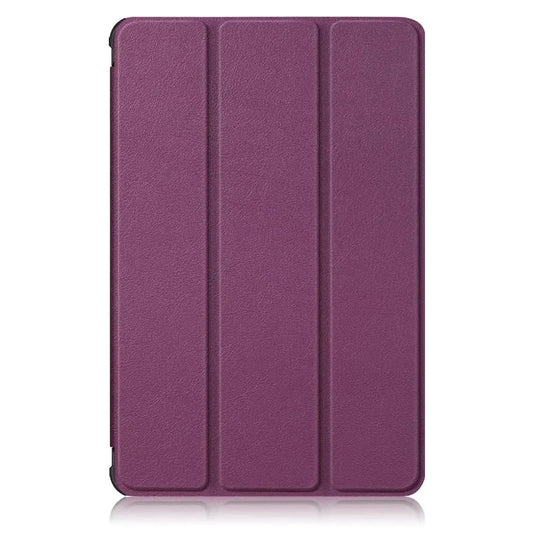 Color: PURPLE, Size: fifteen - For Samsung Galaxy Tab S9 Plus 12.4 inch S9 FE Plus 2023 Case Trifold Leather Tablet Funda For Galaxy Tab S9 2023 Case 11 inch