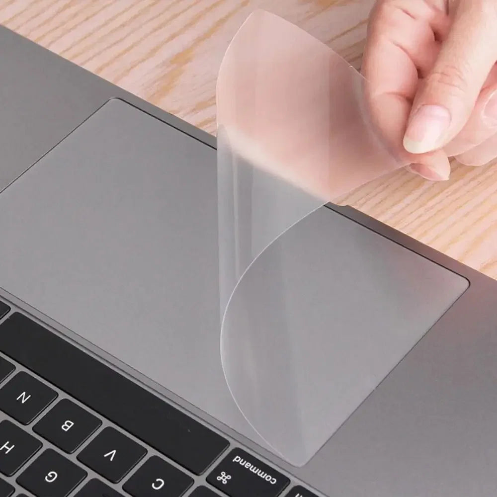 Color: Clear - Laptop Touchpad Protective Film Sticker Anti Scratch Clear Protector For Apple MacBook 13 14 15 16 inch Touch Bar Air Pro 2023