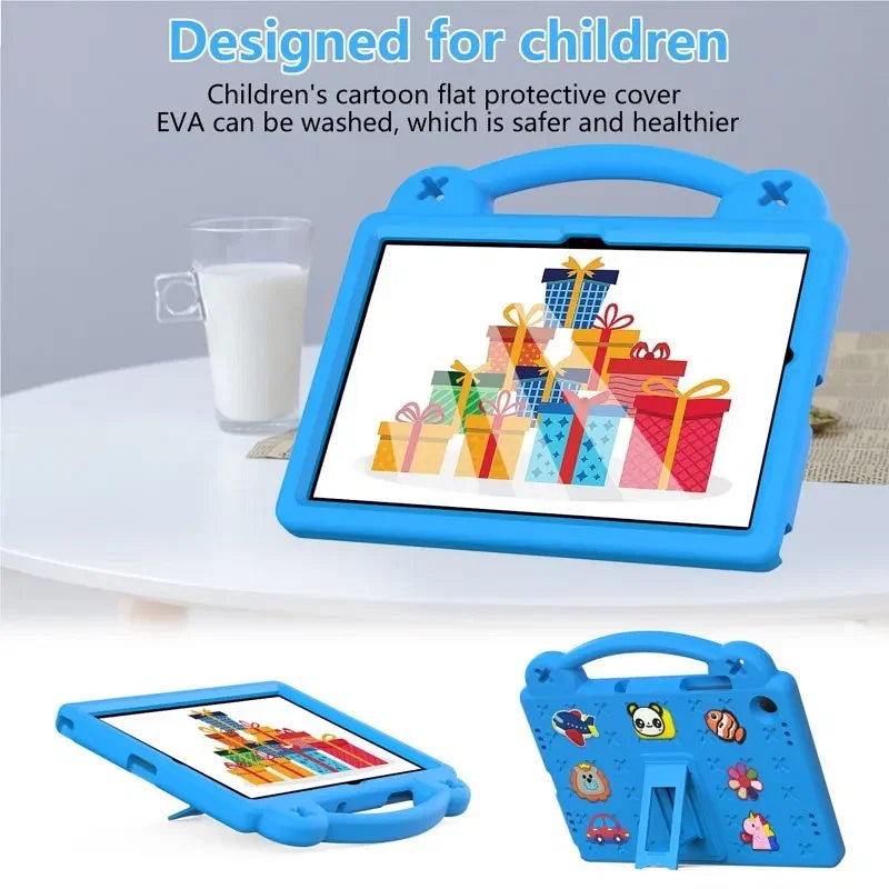 Color: Yellow, Size: eleven - Case For Samsung Galaxy Tab A9 Plus 11 Inch 2023 SM-X210 SM-X215 Shock Proof Full Body Kids Children Safe Non-toxic Tablet Cover