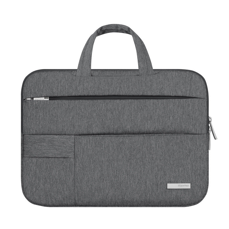 Color: Dark gray, Size: 15 inches - Laptop bag multifunction laptop bag tablet bag